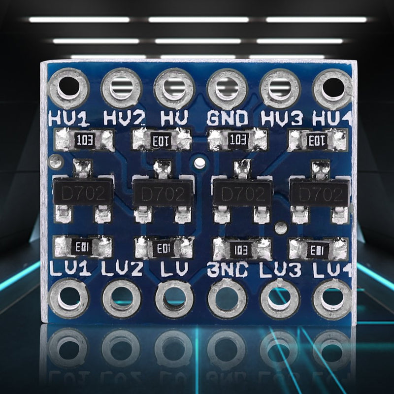 4 Channel IIC I2C Logic Level Convert 5V to 3.3V Bi-Directional Shifter Module for