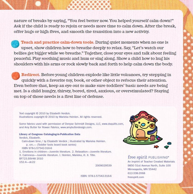 [Australia - AusPower] - Calm-Down Time (Toddler Tools® Board Books) 