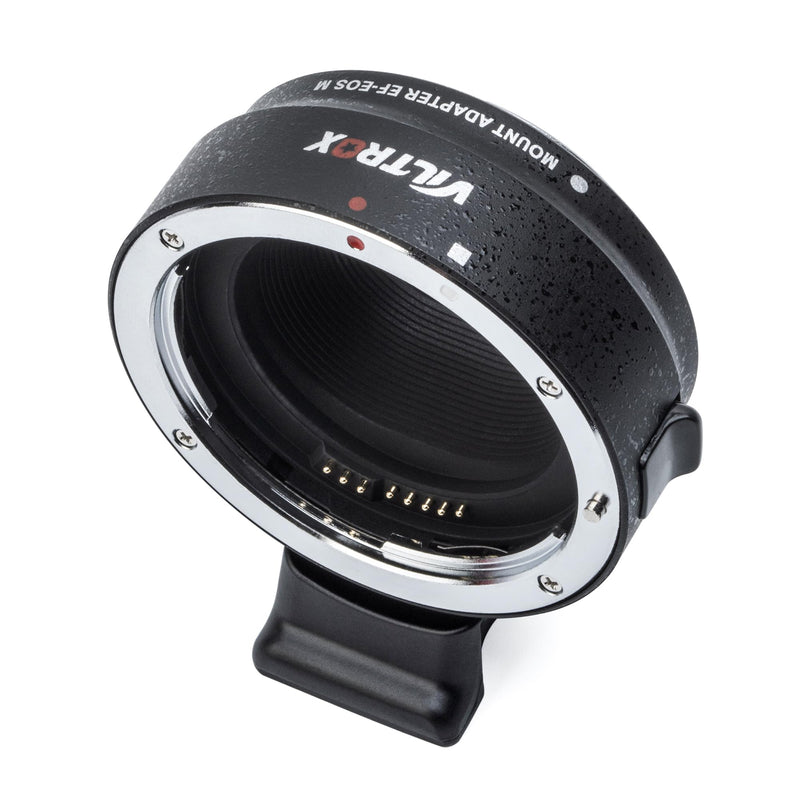 [Australia - AusPower] - VILTROX EF-EOS M Lens Mount Auto Focus Adapter, Compatible with Canon EF/EF-S Lens to Canon EOS M (EF-M Mount) Mirrorless Camera Body EOS M100 M50 M3 M10 M6 M5 
