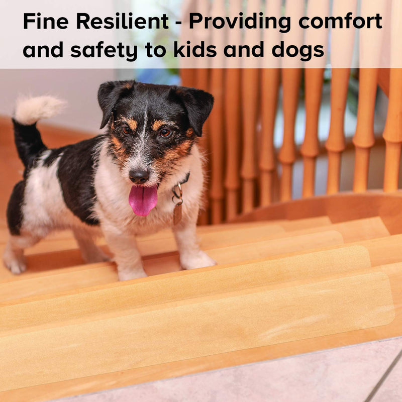 LifeGrip Anti Slip Transparent Anti Slip Tape, 4 inch by 30 feet, Non-Slip Traction Grip Tape to Tubs, Boats, Stairs, Clear, Soft, Comfortable for Bare feet (4" X 30') 4" X 30'