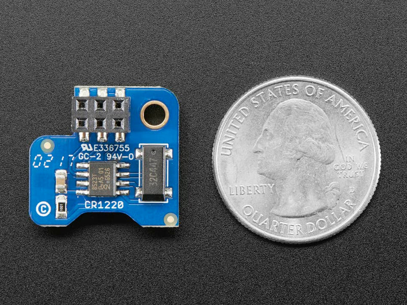 Adafruit PiRTC - PCF8523 Real Time Clock for Raspberry Pi [ADA3386]