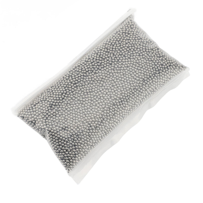 [Australia - AusPower] - 1 Pound Stainless Steel Polishing Beads, Excellent Erosion Resistant, Suitable for Polishing Jewellery, with Drum and Centrifugal Polishing Machines, for Deburring and Finishing (2 2 mm / 0,08 Zoll Größe 