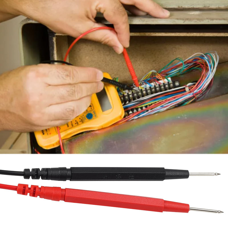 [Australia - AusPower] - DIANN 2 Sets 16 in 1 Multimeter Test Leads Kit Digital Probes & Leads Set with Replaceable Testing Pen Test Hook Alligator Clips Banana Plug Measurement Tools for Electrical Power Experiments 