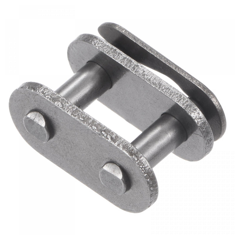 [Australia - AusPower] - uxcell 10Pcs Chain Master Connector Link Roller, 3/8" Pitch Carbon Steel, Standard Connecting Split Links for 06B Chain 