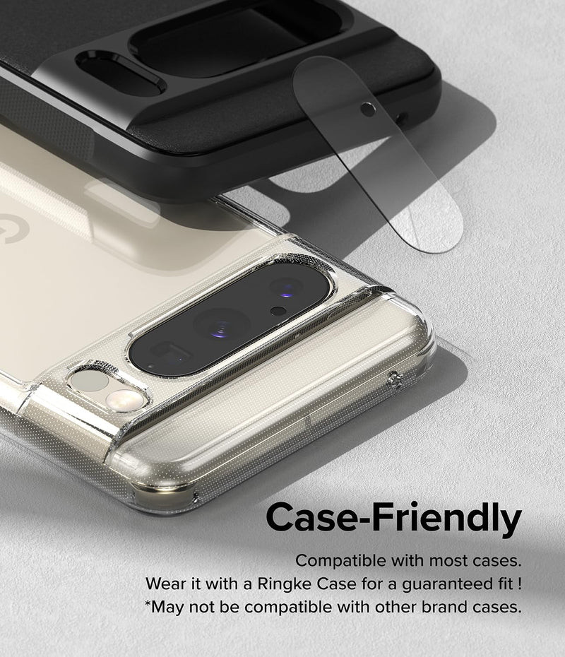 [Australia - AusPower] - Ringke Camera Glass [Multi-Layer Protection] Compatible with Google Pixel 8 Pro Camera Lens Protector, Tempered Glass Cover - 3 Pack 