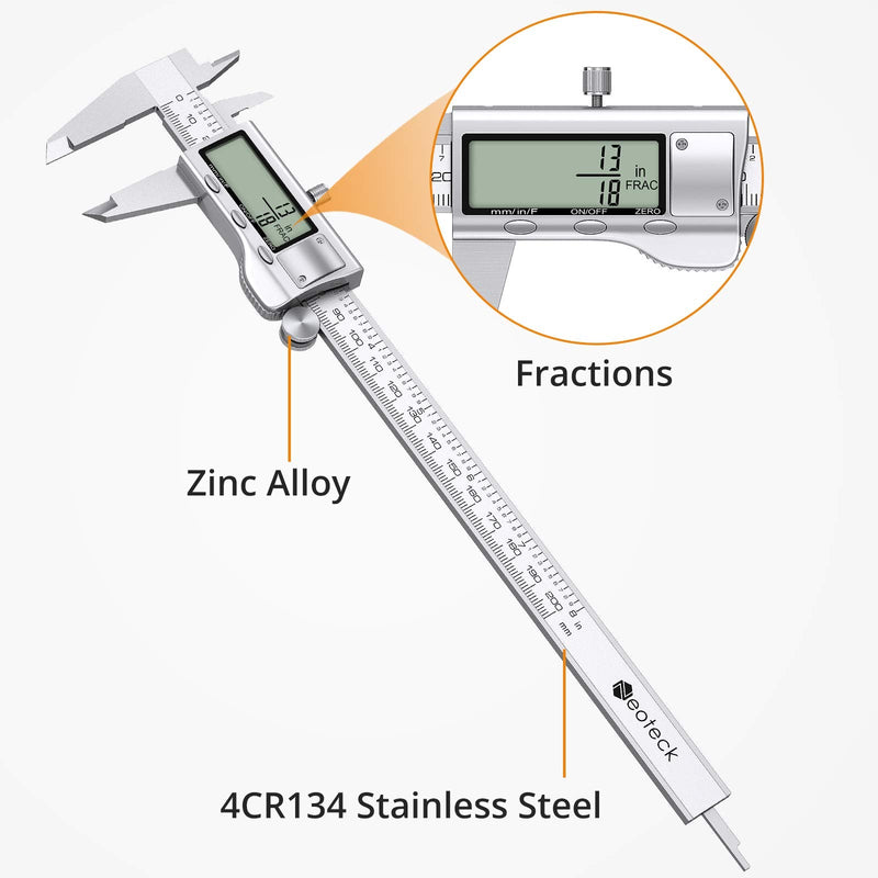 [Australia - AusPower] - Neoteck 4" Digital Caliper + 8" Digital Caliper 