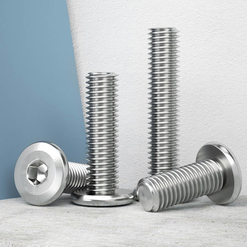 [Australia - AusPower] - 1/4-20 x 3/4" (40 Pack) Flat Head Hex Socket Cap Screws Bolts, 304 Stainless Steel 18-8, Hex Drive, Bright Finish, Fully Machine Thread 1/4-20 x 3/4" 