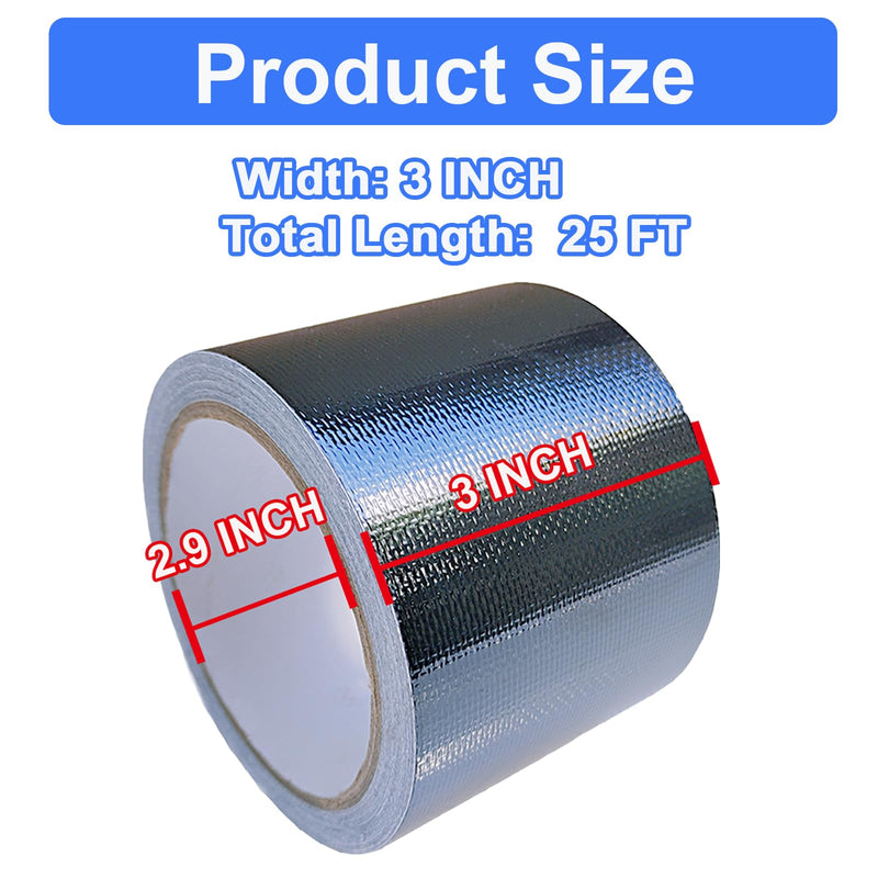 WENSSKKU RV Awning Repair Tape Heavy Duty,Outdoor Repair Tape for Tarp,Canvas,Tent,Boat Covers,Sail Tape,Tear Repair Patch Kit,UVproof,Waterproof,Black