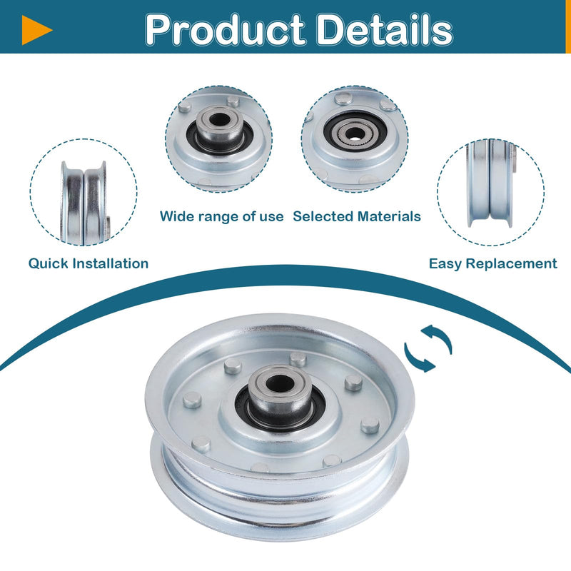 [Australia - AusPower] - Upgraded Part B527 Idler Pulley OD-3.25", ID-3/8 