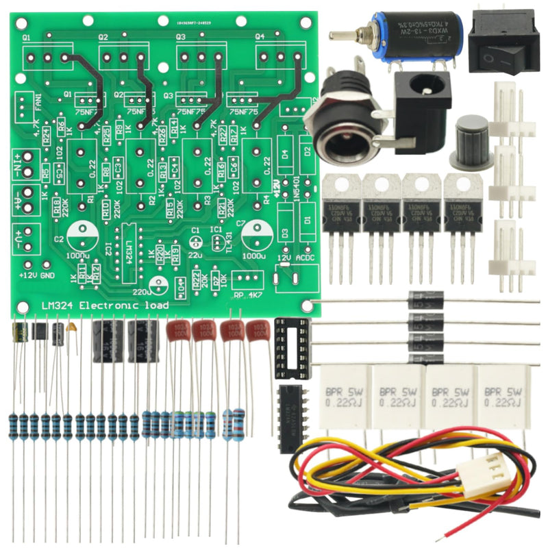 [Australia - AusPower] - 150W 10A Constant Current Electronic Load Battery Discharge Capacity Tester Module 