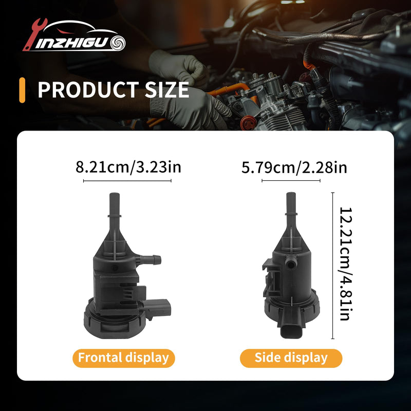 Vapor Canister Purge Valve 911-481 for Dodge Grand Caravan/Journey (2008-2019), Chrysler Town & Country (2008-2016), Je-ep Patriot/Compass (2008-2017), Replaces 4891741AA，4891741AC by YINZHIGUO