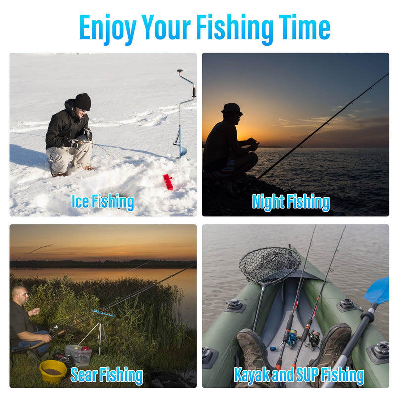 Fishing Camera, 220° Ultra-Wide 1080P HD Underwater Fishing Camera with 4.3" LCD & IR Night Vision, 50ft Cable for Ice Lake Boat Kayak Fishing Black