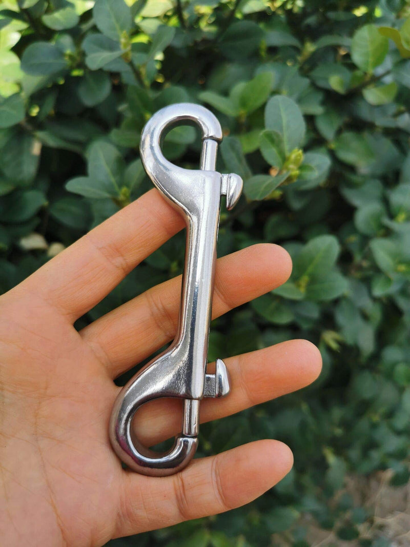 [Australia - AusPower] - Jingyi Stainless Steel Double Ended Snap Hook 3 Sizes: 3-1/2',4",4-1/2" 3-1/2 Inch 