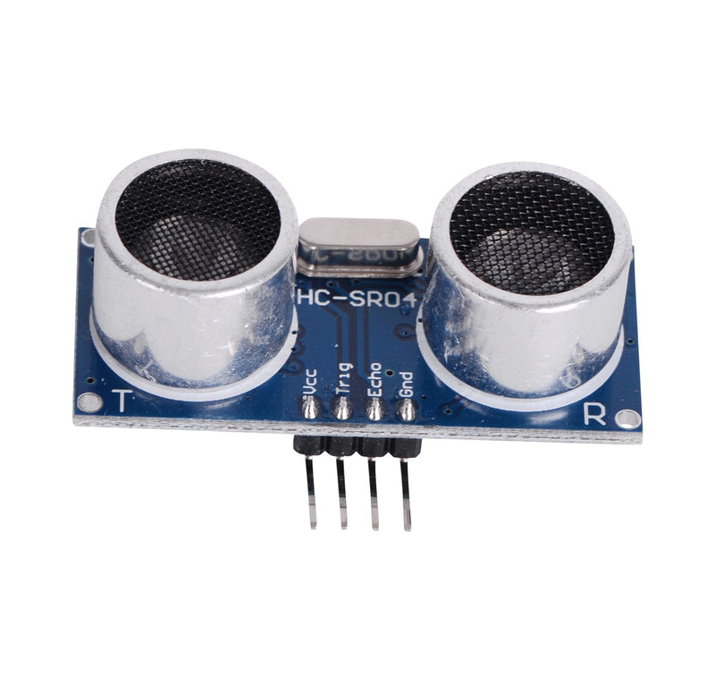 [Australia - AusPower] - 2PCS HC-SR04 Ultrasonic Sensor Module Ultrasonic ranging Module with 2PCS Housing Mounting Bracket + 10P Female to Female and 10P Male to Female Jumper Cable for Arduino 2 sets 