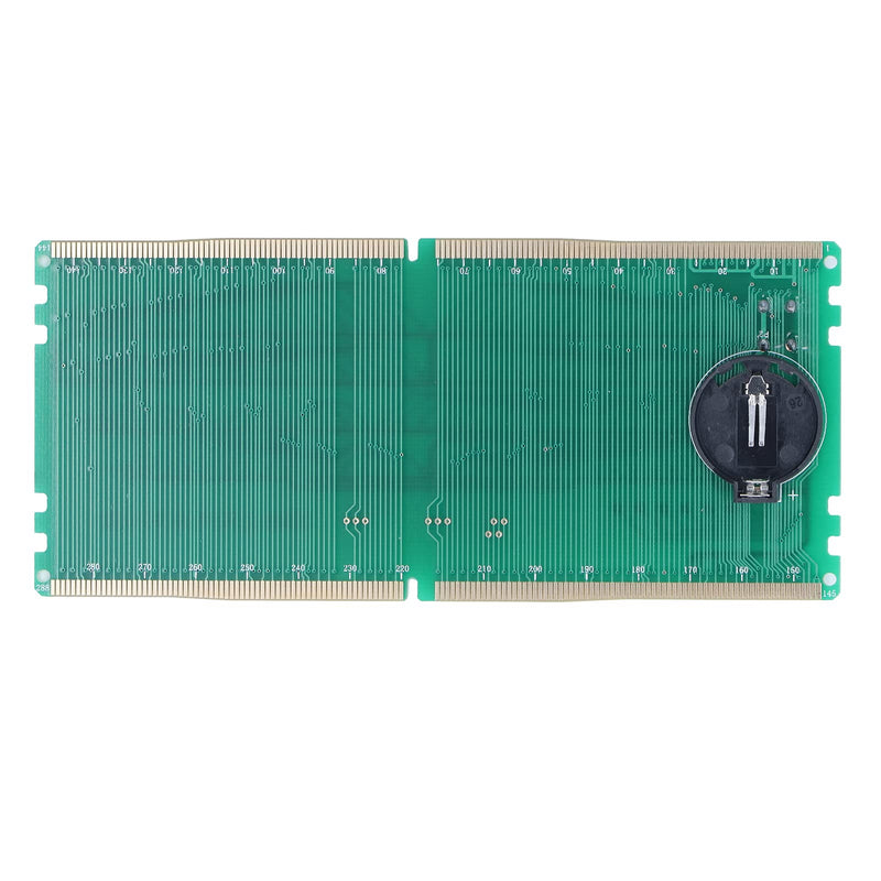 [Australia - AusPower] - DDR5 Desktop Mainboard Test Card, Memory Slot Tester Board with LED Light for Maintenance for Repairing Motherboard Failures 