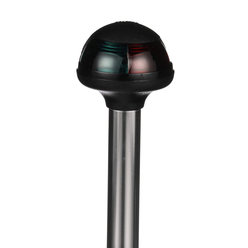 attwood Bi-Color Stowaway 1-Mile Sidelights, 10-Inch Angled Pole, 225-Degree Visibility for Boats Up to 39.4 Feet, 5091-10-7 One size