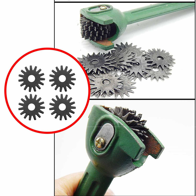 [Australia - AusPower] - CHENJIN 10PCS Abrasive Wheel Dresser Replacement Blades Small Spade Blade Sanding Wheel Sharpener Electric Grinder Accessories Grinding Tools 