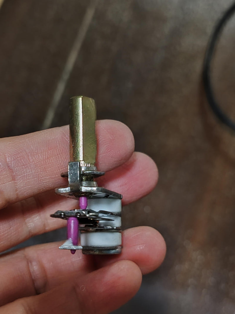 [Australia - AusPower] - Adjustable Temperature Control Switch for Electric Oven/Air Fryer - Bimetal Heating Thermostat 250V 10A 7mm 