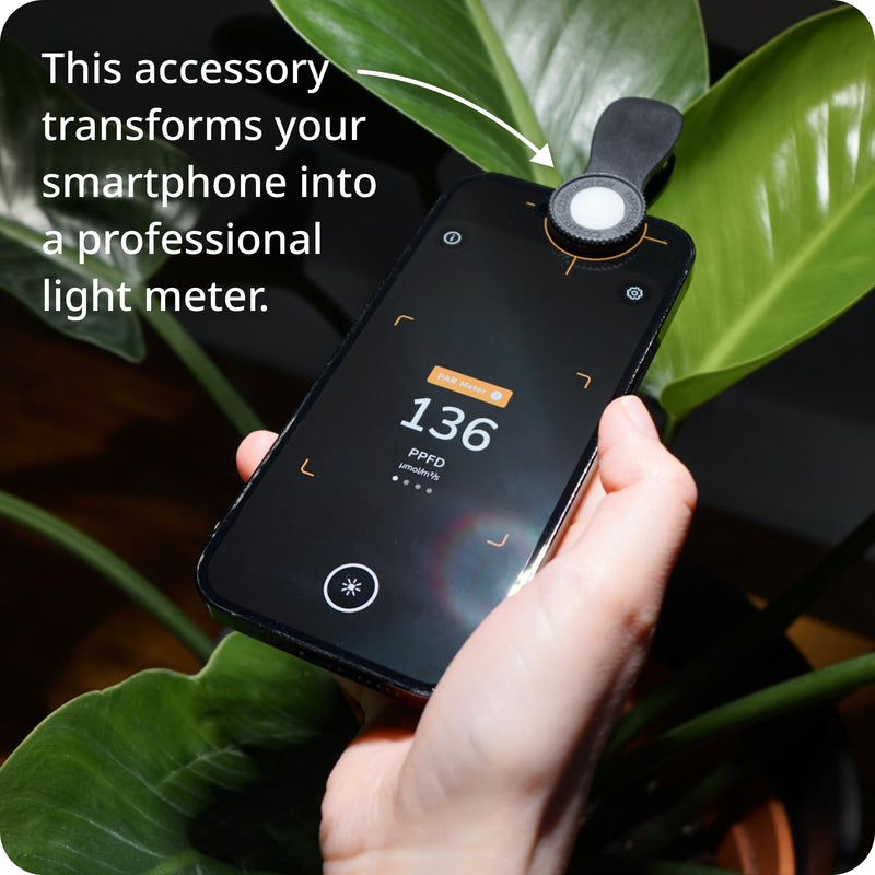 [Australia - AusPower] - Lightray Mobile Light- and PAR Meter | Smartphone-Based PPFD, DLI, Illuminance Meter with Photone App 