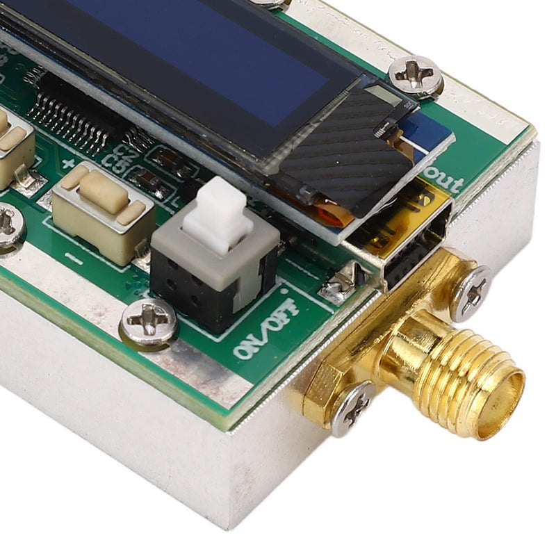 [Australia - AusPower] - 1?3800MHz RF Attenuator Digital RF Attenuator Variable RF Attenuator 0?31dB Adjustable 1dB Step Back CNC Shell PC Controllable 5V 