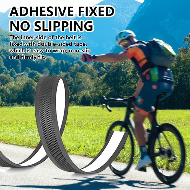 Bike Handlebar Tape EVA, Bicycle Bar Tape with Adhesive Backs, Comes with Pair of Bar End Plugs 2 Rolls per Set