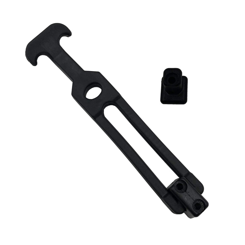 [Australia - AusPower] - 4 PCS Latest Model 8'' Rubber Flexible T-Handle Draw Latches,for Tool Box,Cooler, Golf Cart, Engineering Machine Hood or Farm Machinery (4 PCS 8'') Style 5 