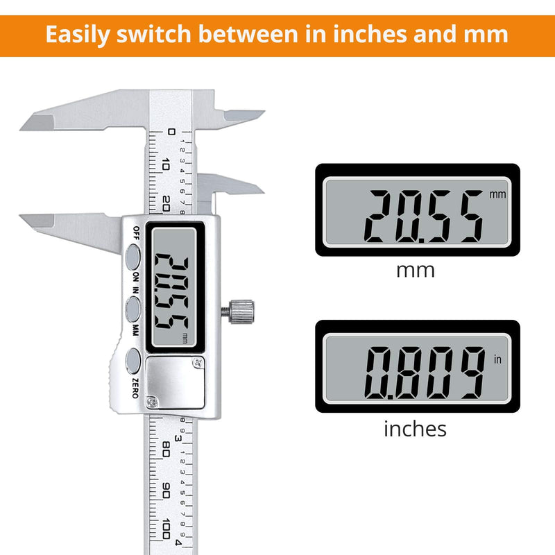[Australia - AusPower] - Neoteck 4" Digital Caliper + 8" Digital Caliper 
