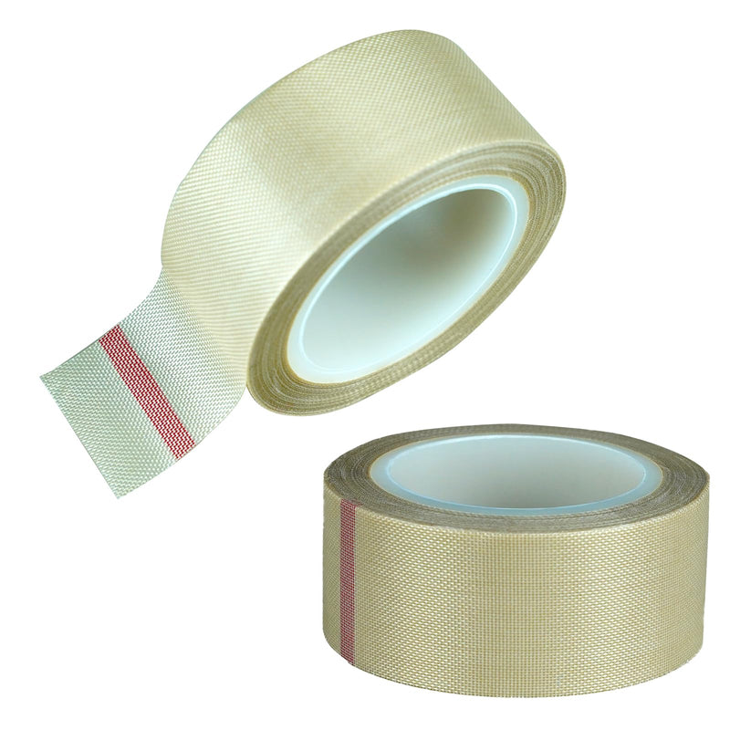 PTFE Telfon Tape high Temperature Tape Welding Sealing Tape for Vacuum Sealer Machine 2 Pieces(25mm x 1133feet x 0.18mm)