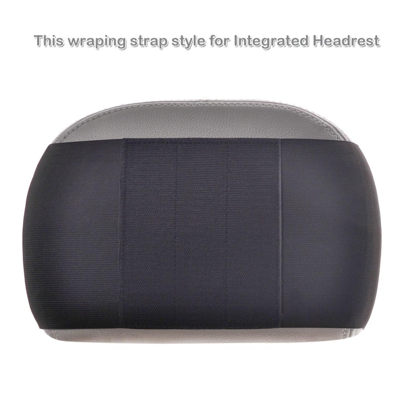 Universal Car Headrest Mount Holder with Angle-Adjustable Clamp - for Use with iPads, Galaxy Tablets and More