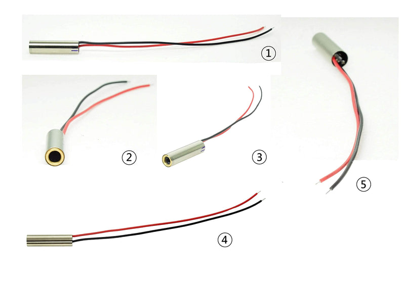 [Australia - AusPower] - Quarton Laser Module VLM-520-73 LPA (DIRECT GREEN DOT LASER MODULE, 3~6V) 
