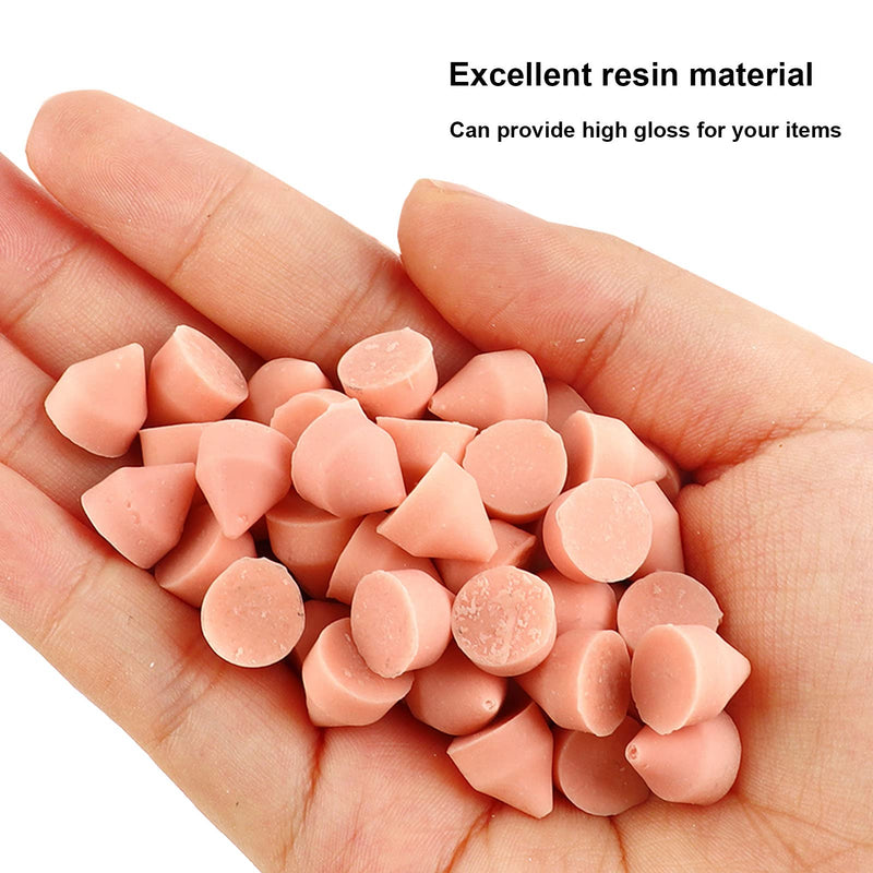 Stone Tumbling Ceramic Filler 890g Stone Tumbling Filler Ceramic Triangle Abrasive for Use When Vibrating or Rotating