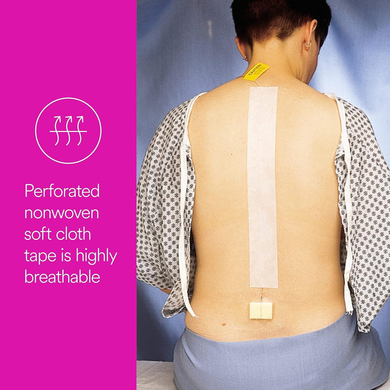 [Australia - AusPower] - 3M Healthcare Corp Medipore Hypoallergenic Soft Cloth Surgical Tape 2" X 10 Yds, White, Excellent Adhesion, Water Resistant, Each 