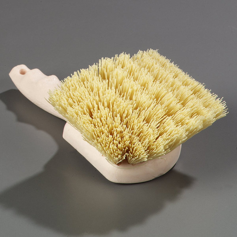 [Australia - AusPower] - SPARTA 3650500 Plastic Scrub Brush, Cleaning Brush, Utility Brush With Polypropylene Bristles For Cleaning, 8 Inches, Black 