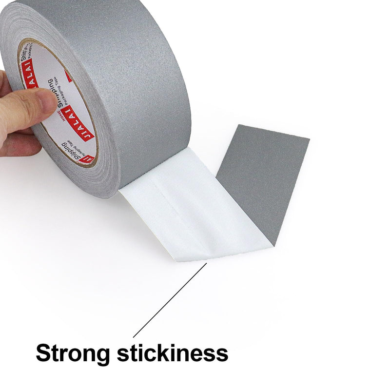 [Australia - AusPower] - Gaffers Tape - 2 Inch x 30 Yards (90 Feets) Gray Gaff Tape - Non-Reflective, Grafting Tape for Filming, Photography, Radio, Heavy-Duty Water Resistant Matte Finish Gaff Tape 2" x 30yards 