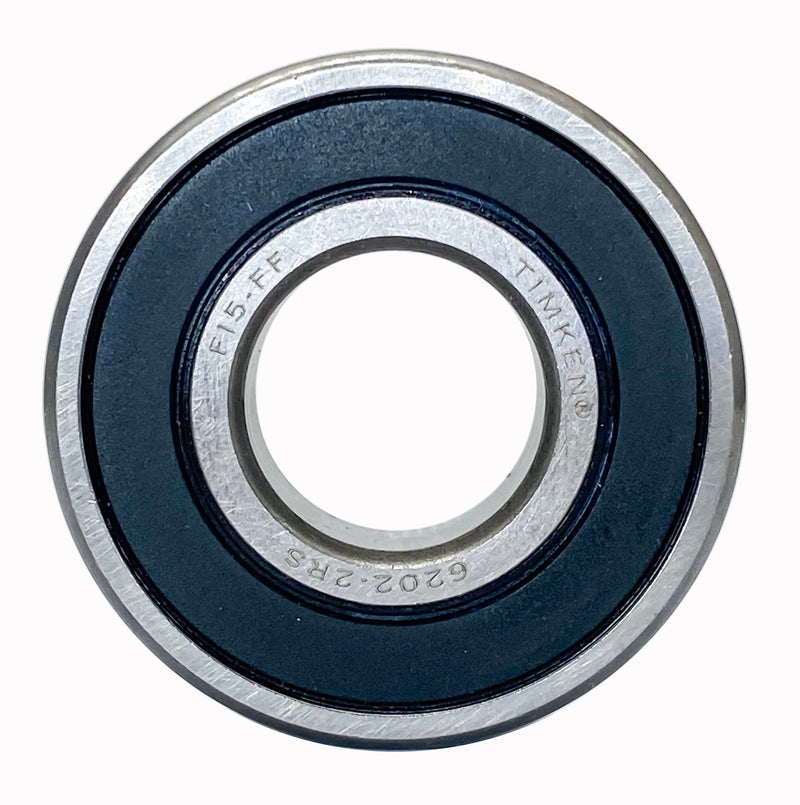 [Australia - AusPower] - 2PACK TIMKEN 6202-2RS Double Rubber Seal Bearings 15x35x11mm, Pre-Lubricated and Stable Performance and Cost Effective, Deep Groove Ball Bearings. 