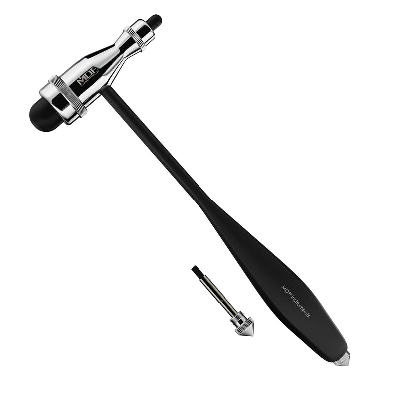 MDF Instruments 555 Trömner Reflex Hammer Black - Lightweight - HDP Handle