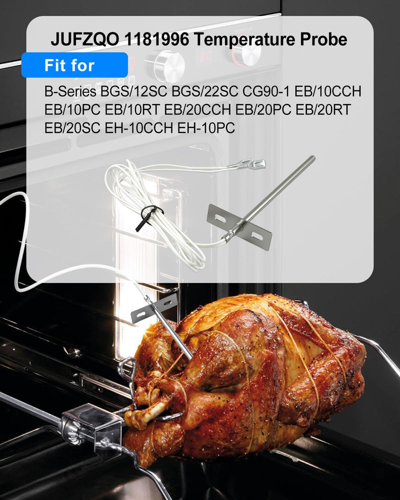 [Australia - AusPower] - 1181996 Oven Temperature Sensor Fit for B-Series BGS/12SC BGS/22SC CG90-1 EB/10CCH EB/10PC EB/10RT EB/20CCH EB/20PC EB/20RT EB/20SC EH-10CCH EH-10PC 
