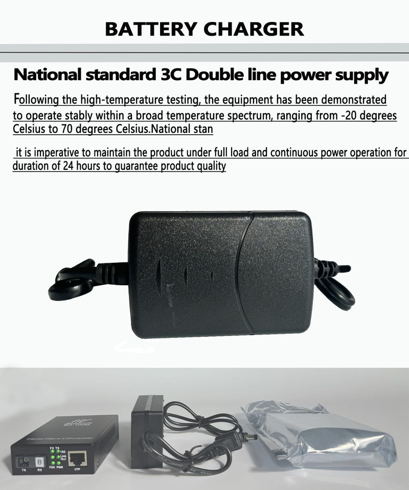 [Australia - AusPower] - Gigabit Ethernet Fiber Media Converter 10/100/1000M, SC Single Transceiver, 20KM Single Mode, RJ45 to 1000Base-LX, BIDI 20KM 