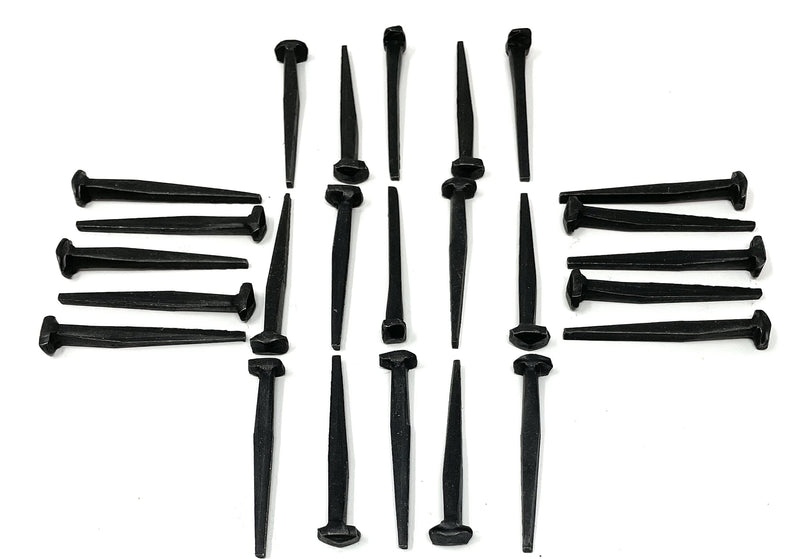 [Australia - AusPower] - Metal Magery 2" Wrought Head Nails Decorative Antique Rose Head Nail QTY: 25 