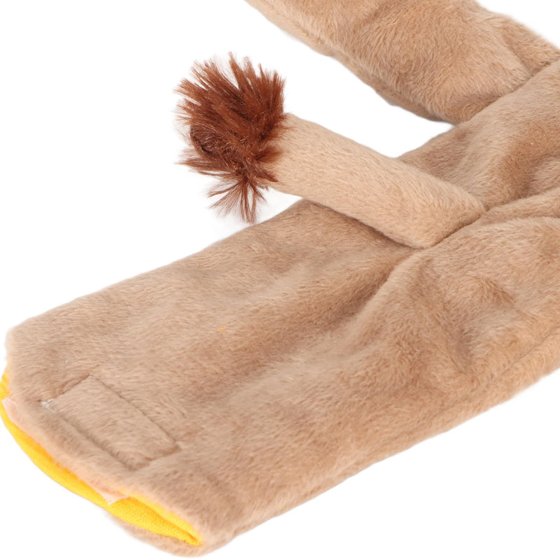 [Australia - AusPower] - Stethoscope Covers, Animal Shape Plush Stethoscope Sleeve Stethoscope Cover Scrunchie, Eye Catching Stethoscope Cover Sleeve Stethoscope Accessories for Hospital Nurses Doctors Lion Shape 