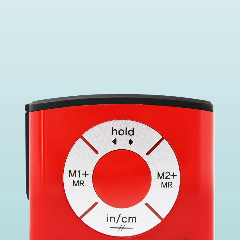 K Digital Tape Measure, Display Reads Accurate Distance, English and Metric Units, Sixteen Feet Length