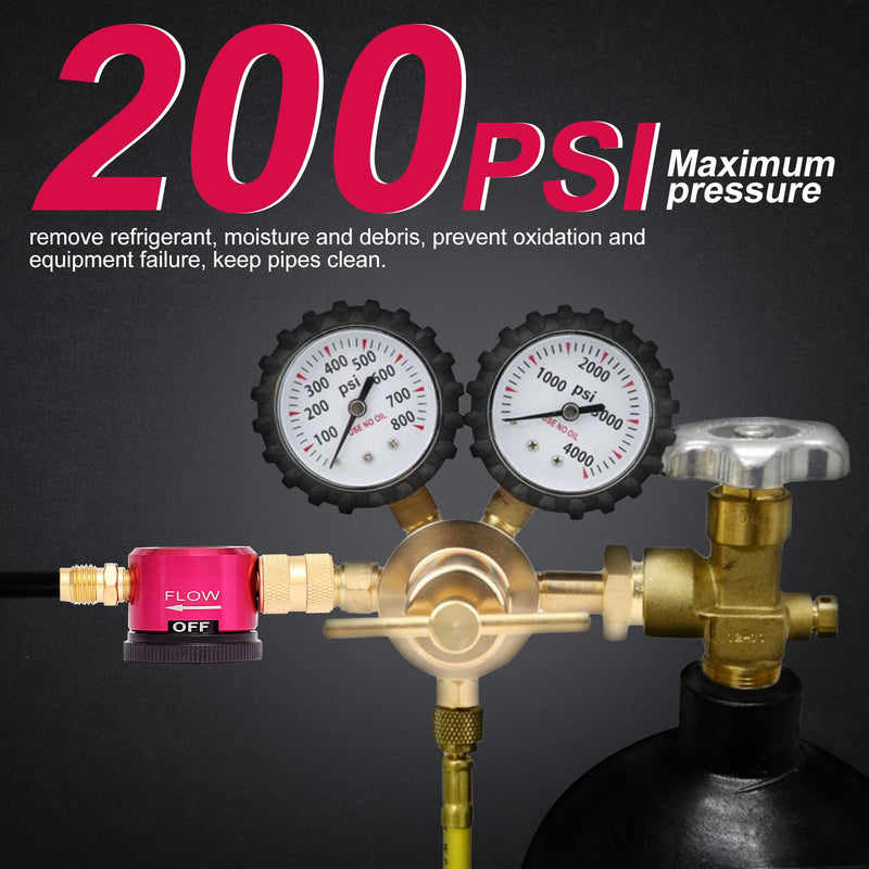 Nitrogen Purge Tool, HVAC Purge Nitrogen Flow Regulator JNPT-01