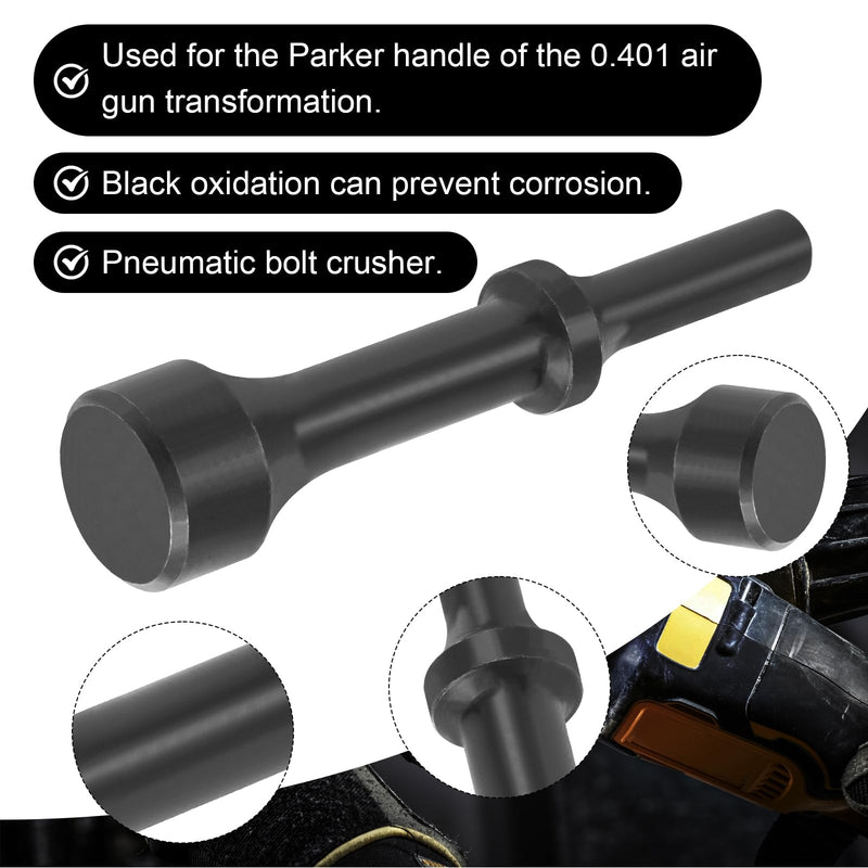 [Australia - AusPower] - 31982 Pneumatic Air Hammer 4-Inch Smoothing Bits, Impact Tool Attachments Fit for Ingersoll Rand Series (2 Pack) 31982 