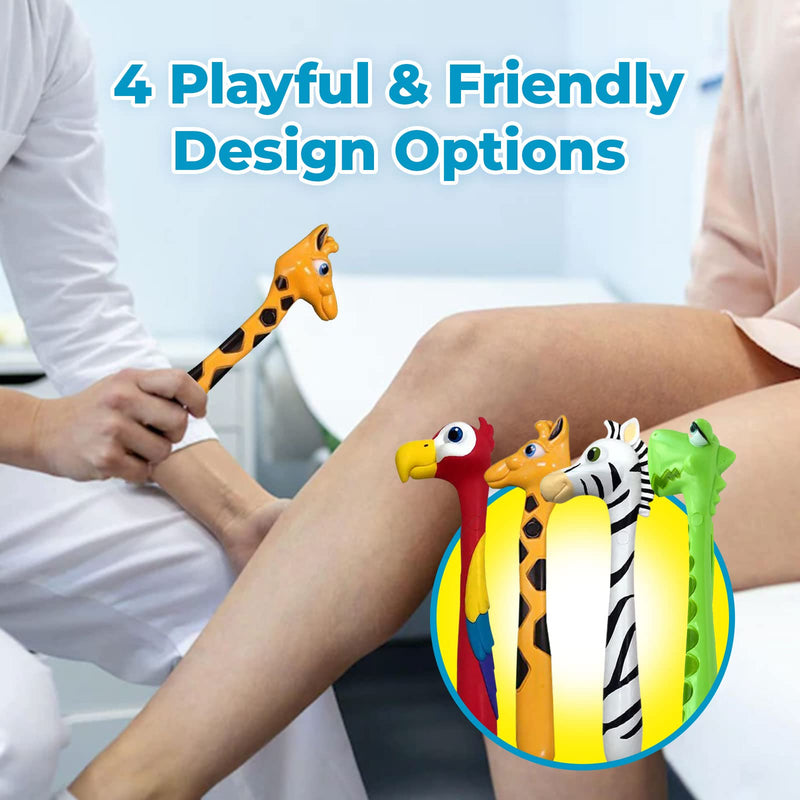 [Australia - AusPower] - Best Pedia Pals Giraffe Reflex Hammer for proffessional use as percussion hammer instrument customized to animal shape for pediatric doctor or nurse in clinics and hospital 