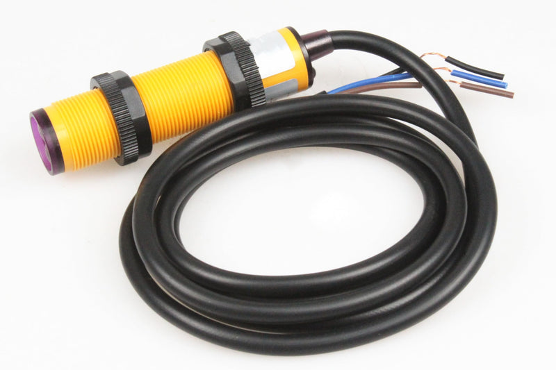 [Australia - AusPower] - NOYITO E3F-DS10C4 Proximity Switch Photoelectric Sensor 10cm Detection Distance Diffuse Reflection Infrared Sensor DC 6-36V 3-Wire NPN NO 