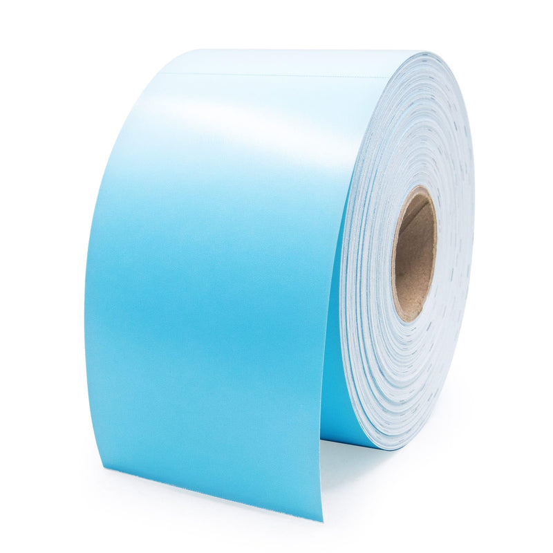 LabelValue LV-30374B Blue Appointment Cards - 2" x 3-1/2" - 300 Cards/Roll, Non-Adhesive - Compatible with DYMO LabelWriter 450 Series and Earlier Printers