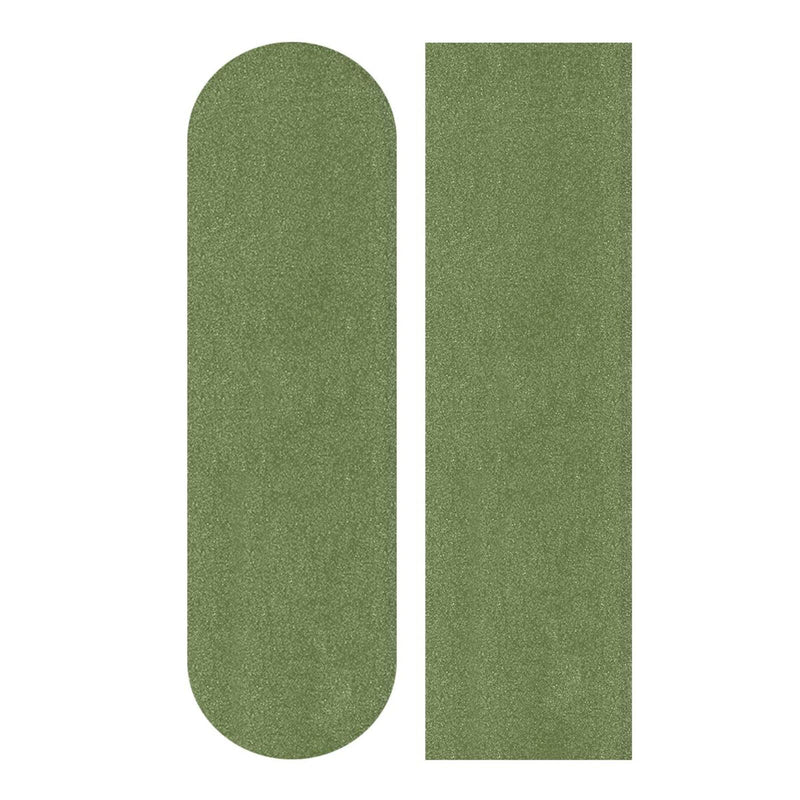 Dark Olive Green Solid Color Skateboard Grip Tape Bubble Free Waterproof Non-Slip Longboard Griptape Sheet for Skateboard, Rollerboard, Scooter, 33 x 9 Inch Dark Olive Green Solid Color