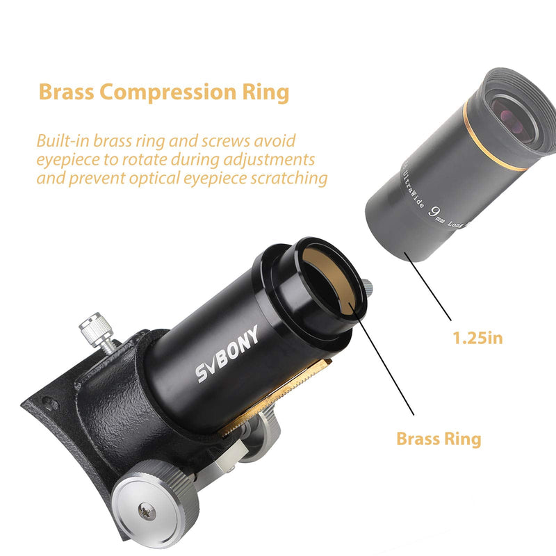 [Australia - AusPower] - SVBONY SV181 Rack and Pinion Focuser, 1.25 inch, Newtonian Reflector Focuser for Newtonian Reflector Telescope 