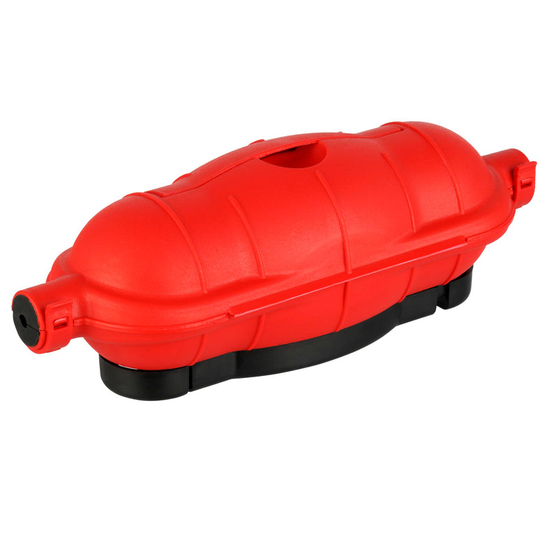 [Australia - AusPower] - REV 050217555 Cable Safe, Cable Box for Coupling, Waterproof and Strain Relief, Red 
