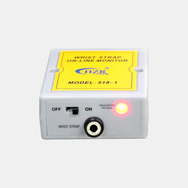 [Australia - AusPower] - ESD 518-1 Anti-Static Wrist Strap Online Monitor, Anti Static Wristband On-line Real Time Monitoring Tester 
